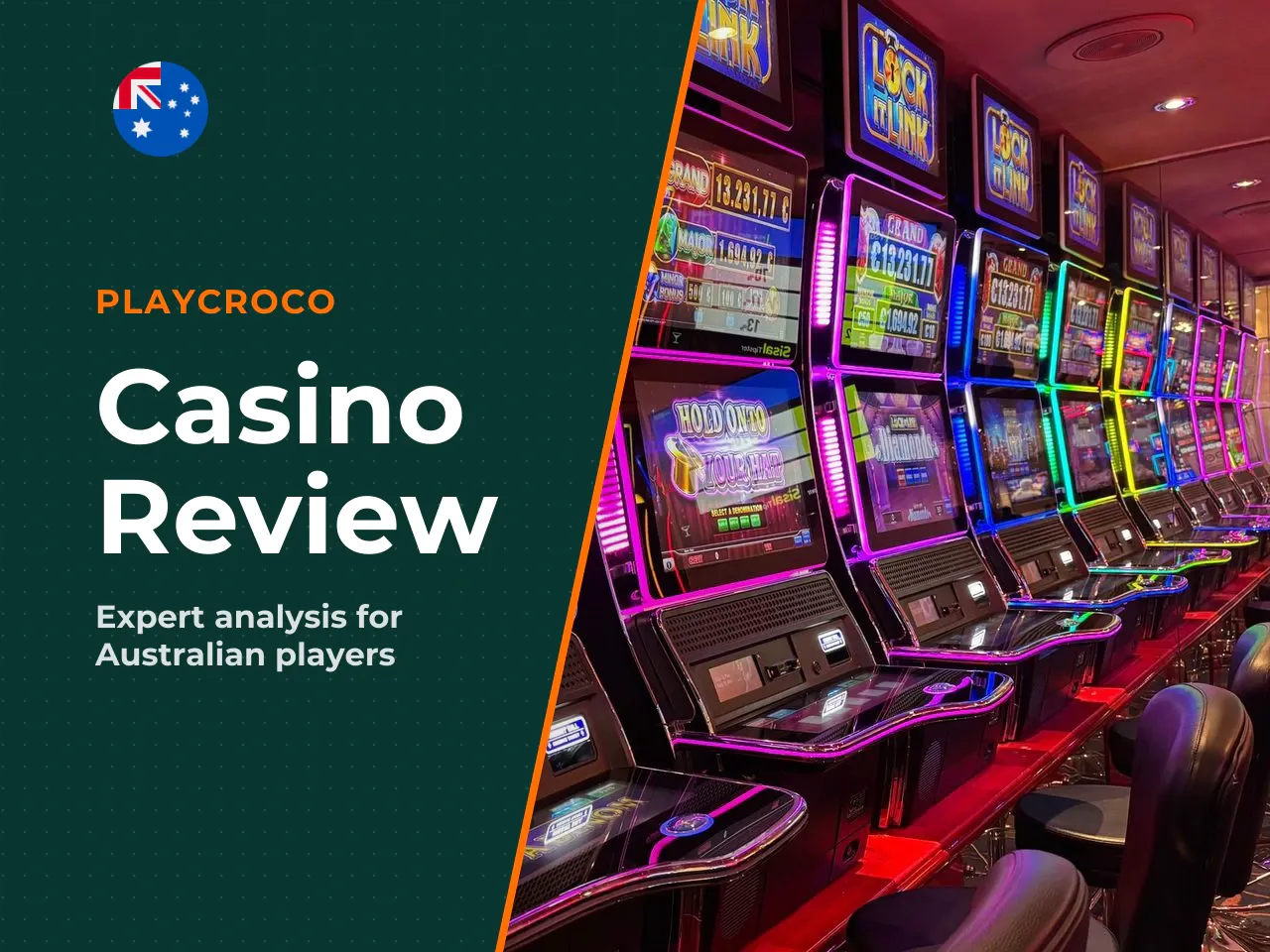 PlayCroco Casino is an RTG-powered online casino that markets itself directly at Australian pokie lovers. It launched in 2020, offers a welcome bonus of up to A$5,000, and runs a four-tier loyalty pro