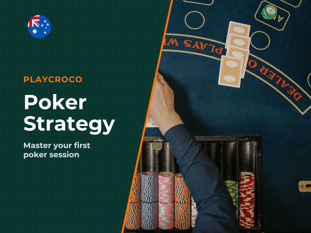 Choose a table, stakes and first poker game. For a first session, beginners are strongly advised to select micro-stakes tables playing Texas Hold'em, sitting down with a disciplined 100 big blind stac